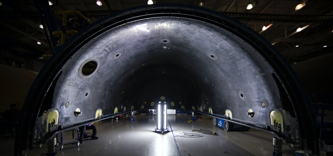Photo by SpaceX: https://www.pexels.com/photo/arched-tunnel-in-rocket-assembly-hangar-586024/